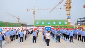 人人講安全 個個會應(yīng)急——洛陽農(nóng)副產(chǎn)品冷鏈物流中心項目安全月觀摩交流會圓滿舉行！